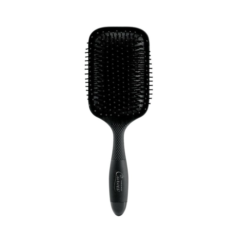 Cricket Curves Paddle Hair Brush â€“ Large Wide Detangling Hairbrush for Women & Men â€“ Ideal for Curly, Thick, and Wet â€“ Smooth Glide Styling for All Types â€“ Comfortable Grip Handle - Image 1
